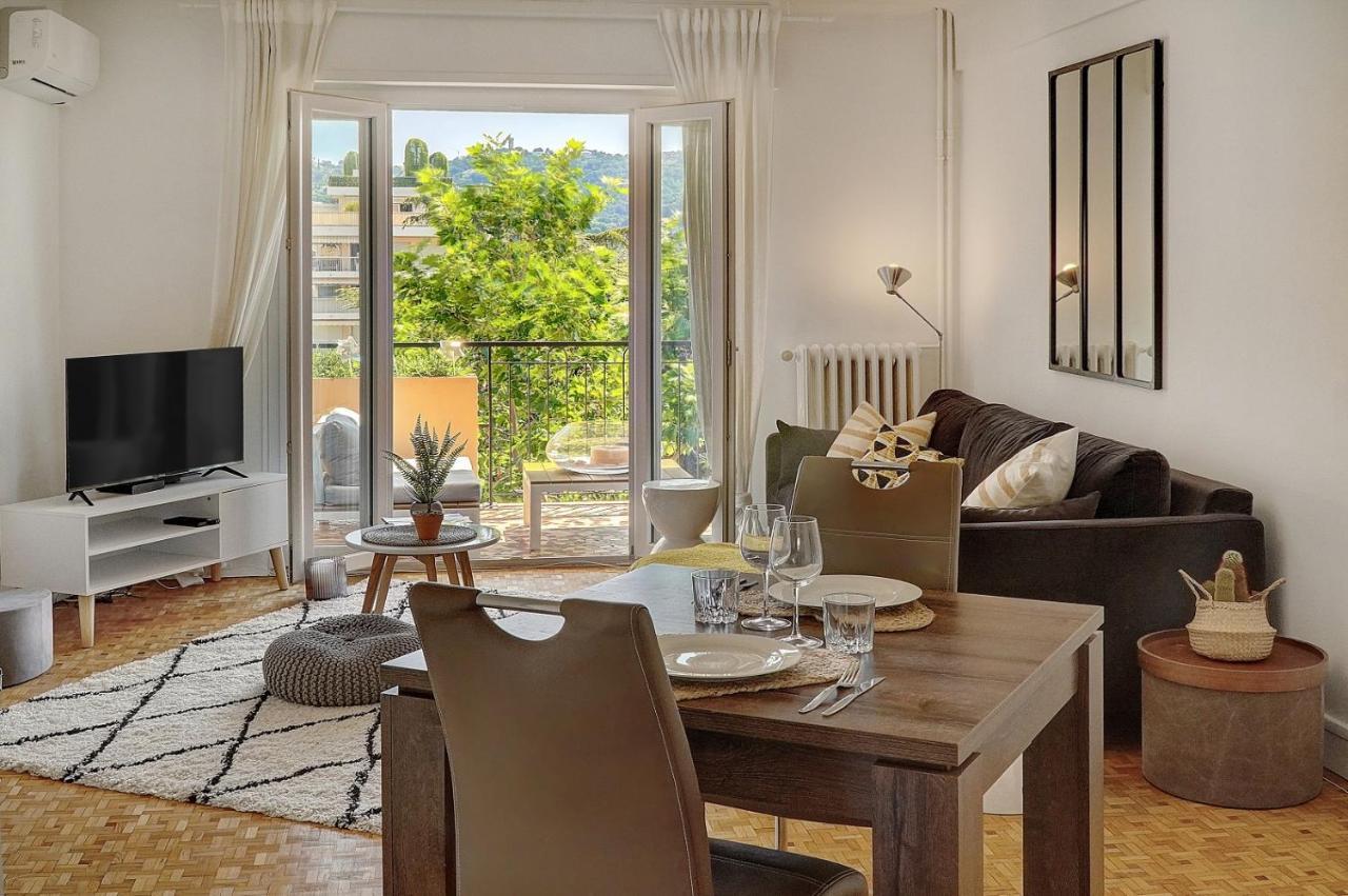 Elisa - Traversant - Terrasse - Verriere Cote D'Azur Канны Экстерьер фото