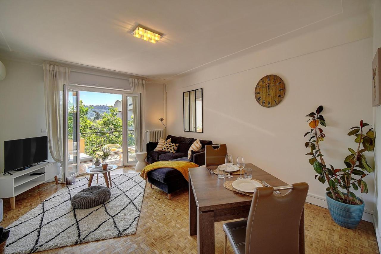 Elisa - Traversant - Terrasse - Verriere Cote D'Azur Канны Экстерьер фото
